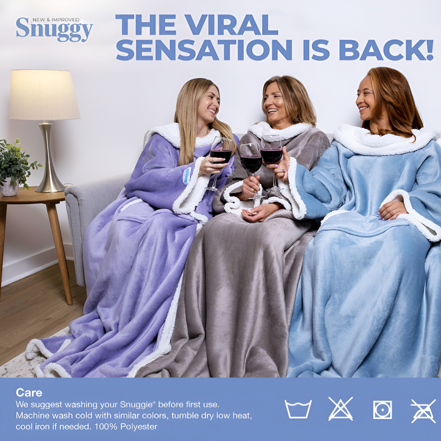 The Snuggy Heated Blanket