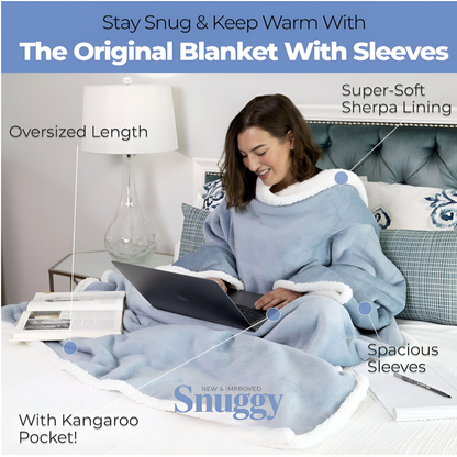 The Snuggy Heated Blanket