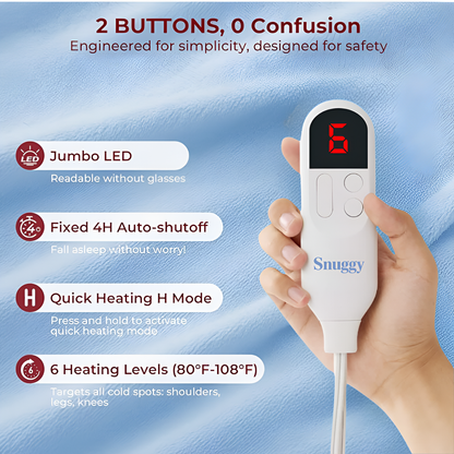 The Snuggy Heated Blanket