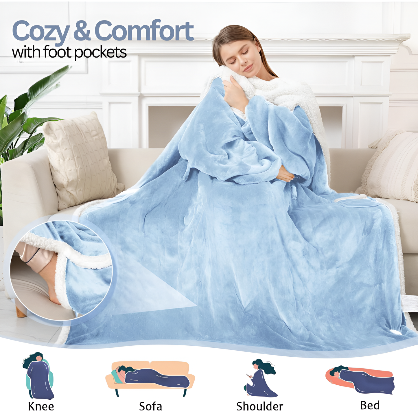 The Snuggy Heated Blanket