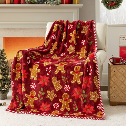 Snuggy Heated Plush Throw Blanket